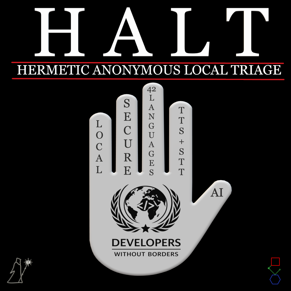 HALT — Hermetic Anonymous Local Triage